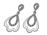 Orecchini Guerretta Gioielli Donna Orecchini Diamante in Oro bianco Diamante 0.21 Ct OB452 - OB452